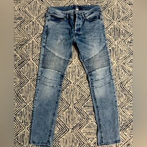 H&M Moto Skinny Jeans